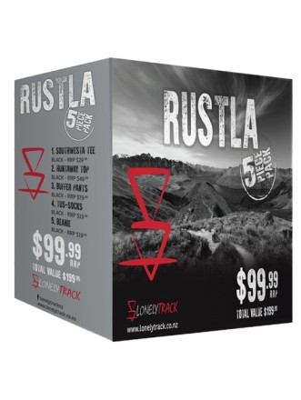 Rustla 5 piece Fleece Pack 4XL - Black